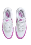 Nike Air Max 1, Scarpe da Ginnastica Donna, Neutral Grey/Fuchsia Dream-White-Black, 40.5 EU - 4