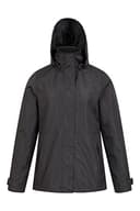Mountain Warehouse Fell Womens 3 in 1 Jacket -Water Resistant Rain Jacket, Adjustable Hood Ladies Triclimate Jacket, Packable Hood - Ideal Womens Coat for Walking Black Women's Size 14 - 7