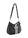 GUESS Noelle II Top Zip Shoulder Bag, Borsa a Tracolla Donna, Logo Carbone, Taglia Unica - 4