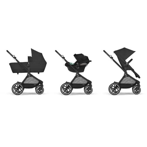 Cybex Eos Lux BLK/Aton B2 AB/Moon Black-black