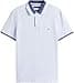 Tommy Hilfiger Men's Polo Shirt Short Sleeve Contrast Collar Block Regular Fit - 4