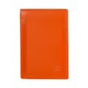 DuDu Portafoglio Uomo Slim in Pelle, Design Piccolo e Sottile, Porta Soldi e Carte Tessere, Portafogli Compatto con Patta e Finestra Calabaza - 2