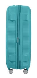 American Tourister Soundbox - Trolley L Espandibile Valigia, 77 cm, 97/110 L, Turchese (Turquoise Tonic) - 4