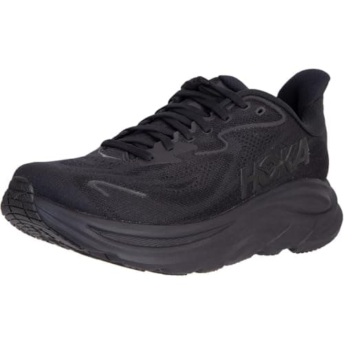 HOKA Clifton 10 Trainers Shoes, black, 9.5 UK