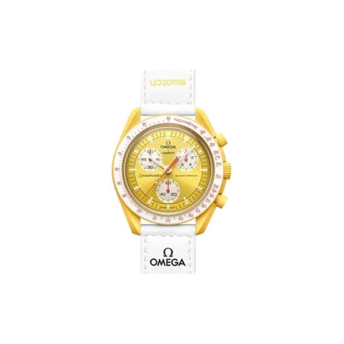 Omega x Swatch Moon Swatch Mission to the Sun Speedmaster Giallo - Nuovo