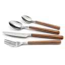Amefa Bosquet Besteck-Set, 24-teilig, Edelstahl 18/0, Holzgriff, spülmaschinengeeignet - 2
