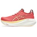 ASICS Gel-Nimbus 27 Damen-Sneaker, Dunkelrosa Ton/Orange Glow, 40 EU - 1