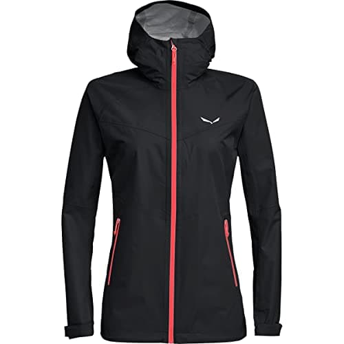 Salewa Puez (Aqua 3) Giacca, Donna, Nero (Black Out/6080), 42/36