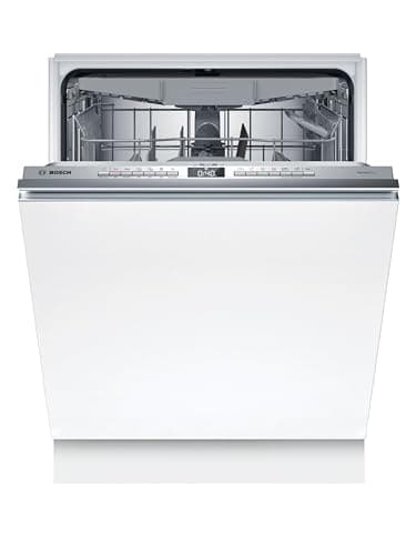 Bosch SMV6ZCX10E Serie 6, Lavastoviglie da incasso a scomparsa totale, PerfectDry: Asciugatura impeccabile e consumi ridotti, Home Connect, Diagnostica da remoto, TimeLight, 60 cm