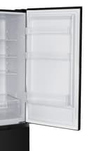 homeX Kühlschrank mit Gefrierfach No Frost, Kühl-Gefrier-Kombination freistehend, groß - 253 Liter, Super-Frost-Funktion, leise Kühlgefrierkombi, Energieklasse C, XXL Kühl Gefrierkombination, schwarz - 15