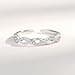 Epoch World Anello en Argent 925 avec Zircone Cubique Anello Argento 925 Donna Regaolabile Anelli Aperto Idéale pour Fiançailles, Mariage et Anniversaire Gioielli - 2