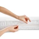 Love For Sleep Babybett Beistellbett 120x60 cm mit Matratze - Kinderbett Baby Bett Holz Weiß, Babybett Komplett Set - Kinderbett Mitwachsend Gitterbett - 8