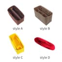 NJAICHY bag organizer,purse organizer for Gucci Jackie 1961 Mini Bag,custom size purse insert - 2