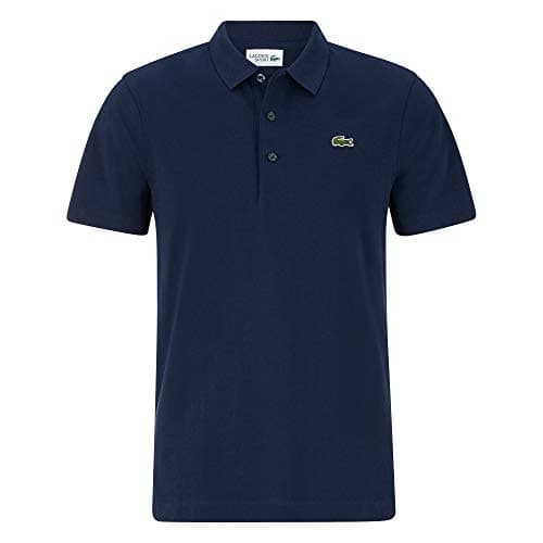 Lacoste L1230', Polo Uomo, Blu (Marine), Large