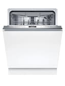 Bosch Geschirrspüler Vollintegriert 60 cm, Serie 6, Made in Germany, Green Collection, Besteckschublade, Automatisierte Startzeit, Extrem Leise, Oberkorb höhenverstellbar, Time Light, SMD6ECX21E - 1