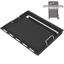 Full Size Griddle Insert with Handles for Weber Spirit 400 Series(2025 Models), Flat Top Grill Insert Replacement Parts for Weber Spirit E425 S425 E435 EP425 EP435(2025), Non-stick Carbon Steel, Black - 1