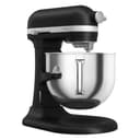 KitchenAid Robot de Cocina - Artisan - Batidora amasadora multifunción con bol elevable de Acero Inoxidable 6,6 L - Batidora de repostería con 5 accesorios - Negro mate - 2