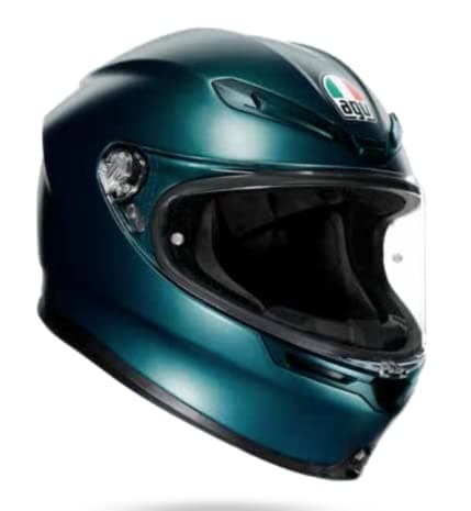 AGV Casco K6 ECE Solid MPLK S Petrolio Matte