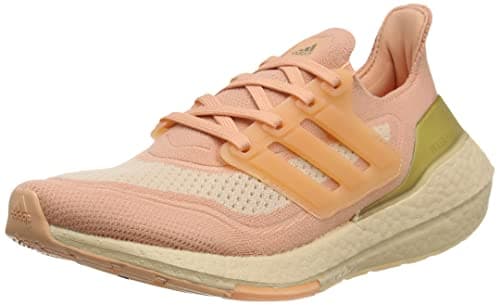adidas Women's Ultraboost 21 W Running Shoe, Ambient Blush Ambient Blush Halo Blush, 4 UK
