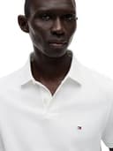 Tommy Hilfiger Maglietta Polo Maniche Corte Uomo 1985 Regular Fit, Bianco (White), L - 3