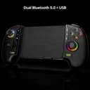 Mars Gaming MGPXPRO, Gamepad Bluetooth 5.0 2en1, Soporte Smartphone hasta 7", Joysticks y Gatillos Magnéticos Hall Effect, Botones Macro y Turbo, PS4|Switch|Switch 2|PC|Android|iOS 13.0+, Negro - 2