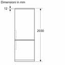 Bosch KGN392LAG Serie 4, Frigorifero combinato da libera installazione, Total No Frost, VitaFresh XXL: Spazio extra-large per i tuoi cibi freschi, PerfectFit, Luce LED, Acciaio, 203 x 60 cm - 14