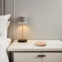 BEBEMOKO Wooden Round Lamp Base Featuring Rustic and Modern Minimalist Style 2pcs with E27 and E14 Holder Solid Wood Material Compatible with Table Lamps in Living Room Or Reading Areas - 5