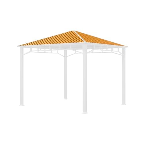 Lastre di ricambio per il tetto per gazebo da giardino Sunset Superior 3x3 m Hardtop in acciaio
