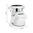 Moulinex, Companion, Robot da cucina, 14 funzioni, Capacità XL 10 persone, Grigio, Made in Francia, HF8408F1 - 7