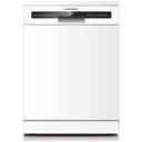Heinner Geschirrspüler 60 cm freistehend Weiß, 14 Maßgedecke, 7 Programme inkl. ECO, Hygiene 70°C & Auto-Türöffnung, Startzeitvorwahl 1-24h, Energieklasse D, 5 Jahre Garantie, HDW-FSM60714AWD+++ - 1