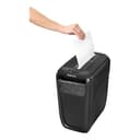 Fellowes Paper Shredder for Home Office Use - 10 Sheet Cross Cut Shredder for Home and Office Use - Deskside Shredder with 22 Litre Bin - Powershred 60Cs - High Security P4 - Black - 4