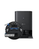 ECOVACS DEEBOT T80S OMNI Robot Aspirapolvere Lavapavimenti, 24800 Pa, OZMO ROLLER 2.0, ZeroTangle 3.0, Triple Lift, Lavaggio Mocio con Acqua Calda a 40-75 °C, Asciugatura ad Aria Calda, Nero - 1