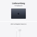 Apple 15" MacBook Air Laptop, M5 Chip mit 10‑Core CPU und 10‑Core GPU: Entwickelt für KI, 15,3" Liquid Retina Display, 24 GB gemeinsamer Arbeitsspeicher, 1 TB SSD, Touch ID, WLAN 7; Mitternacht - 5