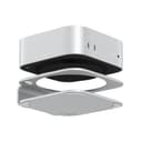 Akkyajaure Mac mini M4 Dock-Ständer, Aluminium-Desktop-Ständerhalterung für den neuen Mac mini M4 und M4 Pro, verbesserte Kühlung, einfacher Zugriff auf den Netzschalter und Schreibtischorganisation - 1