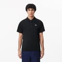 Lacoste Herren Polo-Shirt Kurzarm DH3201, Männer Polo-Hemd,3 Knopf,Regular Fit,Schwarz,5 (L) - 3