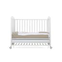 Foppapedretti, My Little Love, cuna con barandilla abatible, 131 x 73 x 108 cm, 27 kg, blanco - 5