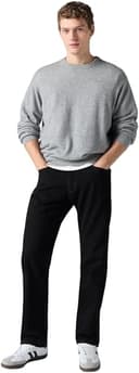 Levi's 505 Regular Fit, Jeans Uomo, Nero, 36W / 34L - 5