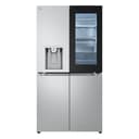 LG GMG960MBJE Side by Side Kühlschrank mit InstaView, Klasse E, 638 L, Multi Door Kühl- und Gefrierschrank mit Eis-, Crushed Ice und Wasserspender, Total No Frost - 1