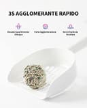 PETKIT 5 in 1 Lettiera per Gatti Mista - Confezione da 4, Lavabile, Inodore, Carbone Attivo, Ultra Assorbente e ad Asciugatura Rapida(quattro borse) - 3