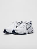 NIKE Air Monarch IV, Zapatillas de Gimnasia Hombre, Blanco White Metallic Silver Midnight Navy 102, 42 EU - 6