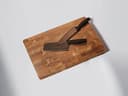Vesta Homes Wooden End Grain Cutting Board/Chopping, Serving Board/Block for Vegetables, Fruits, Cheese and Charcuterie | Natural Acacia Wood | 18 * 12 Inches | Handcrafted in India - 2
