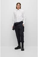 BOSS Relegant_6_M, Camisa Hombre, White100, - 2