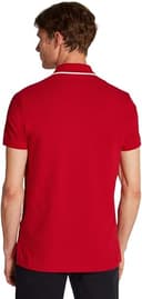 Tommy Hilfiger Polo de Manga Corta Hombre Left Chest Graphic Regular Fit, Multicolor (Medium Red), S - 2