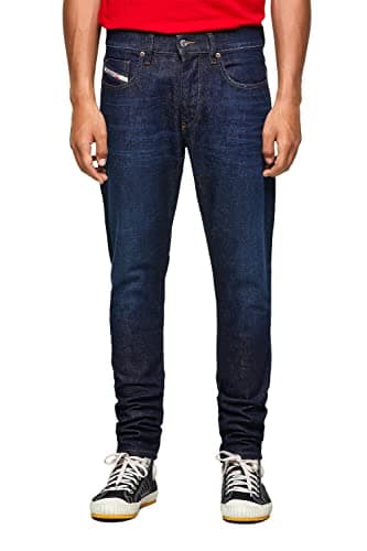 Diesel 0656AI Jeans uomo D-STRUKT Man Denim Trouser Slim fit blue-29
