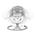 MoMi KENANI Babywippe für Kinder bis 9 kg, klappbar, mit Fernbedienung & Bluetooth zum Verbinden mit Smartphone, Batterie- oder Stromanschluss, mit 5-Punkt-Sicherheitsgurt, Sonnenschutz, Insektennetz - 36