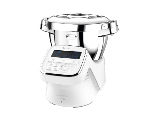 Moulinex Companion, Robot da Cucina Multifunzione per 10 Persone, Capacità 3L, 14 Funzioni e Modalità Manuale, Grigio, HF9081