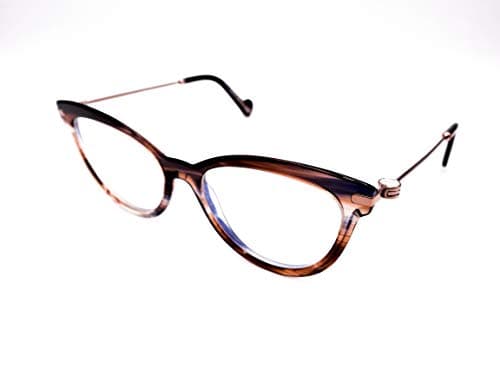 MONCLER Unisex adulto ML5018 Monturas de gafas, Azul (Blu), 53