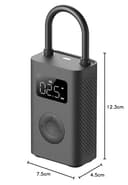 Xiaomi Portable Electric Air Compressor 2 - Compresor de aire portátil (0.2 10.3 bar/3-150 psi, 6 modos, batería de 2000mAh, 14.4Wh, carga USB-C, pantalla LED), negro (Versión ES) - 12