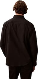 Calvin Klein LS Solid Oxford Camicia Classica da Uomo LV140EM125 Altre Camicie, Nero (Nero), XXL_Plus, Nero (Nero), XXL - 2