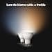 Philips Hue White Ambiance, Faretto LED Smart GU10, Luce Bianca da calda a fredda, 400lm, Compatibile con Bluetooth, controllo vocale con Alexa, Apple Home e Google Assistant, pack da 2 - 3